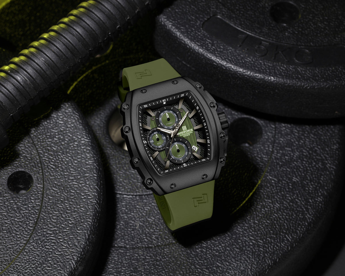 NAVIFORCE NF8070 B/GN/GN Men Watch