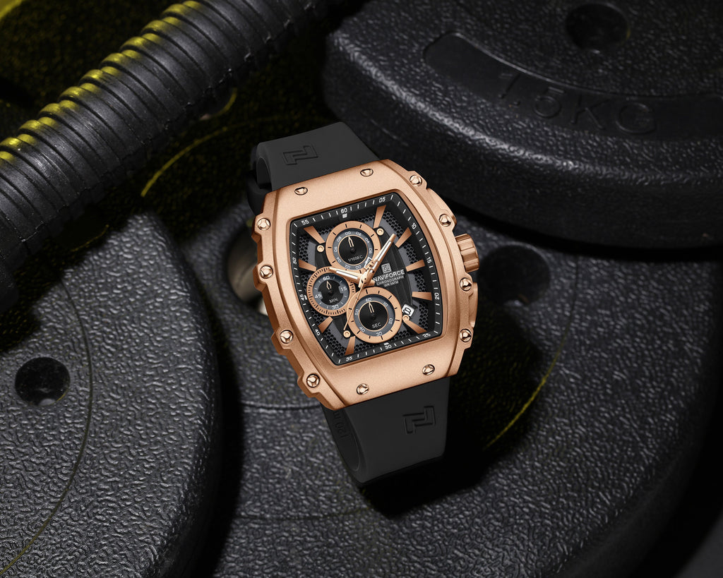 NAVIFORCE NF8070 RG/B/B Men Watch