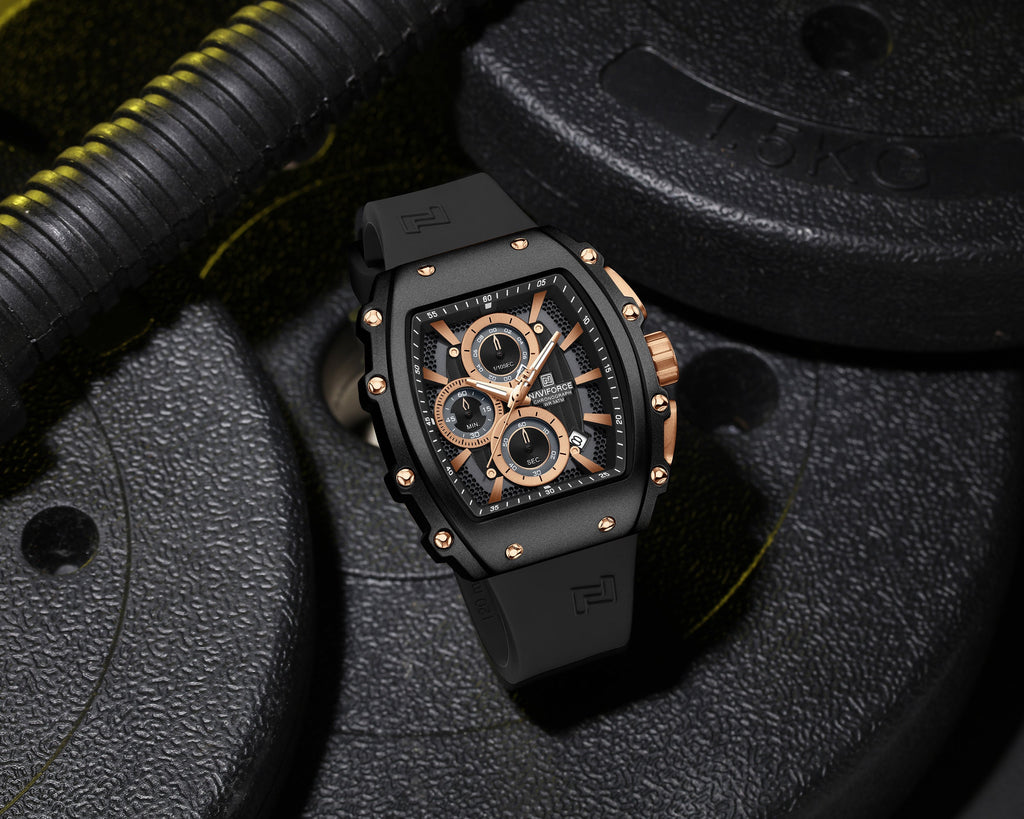 NAVIFORCE NF8070 B/RG/B Men Watch