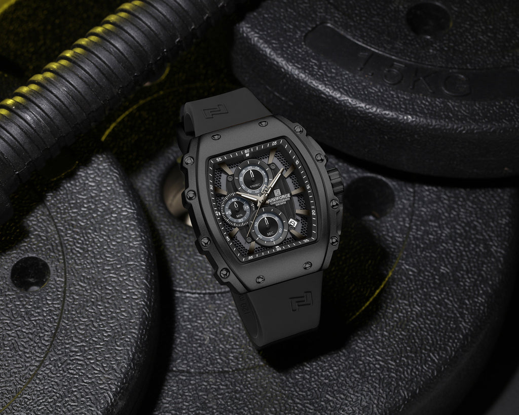 NAVIFORCE NF8070 B/B/B Men Watch