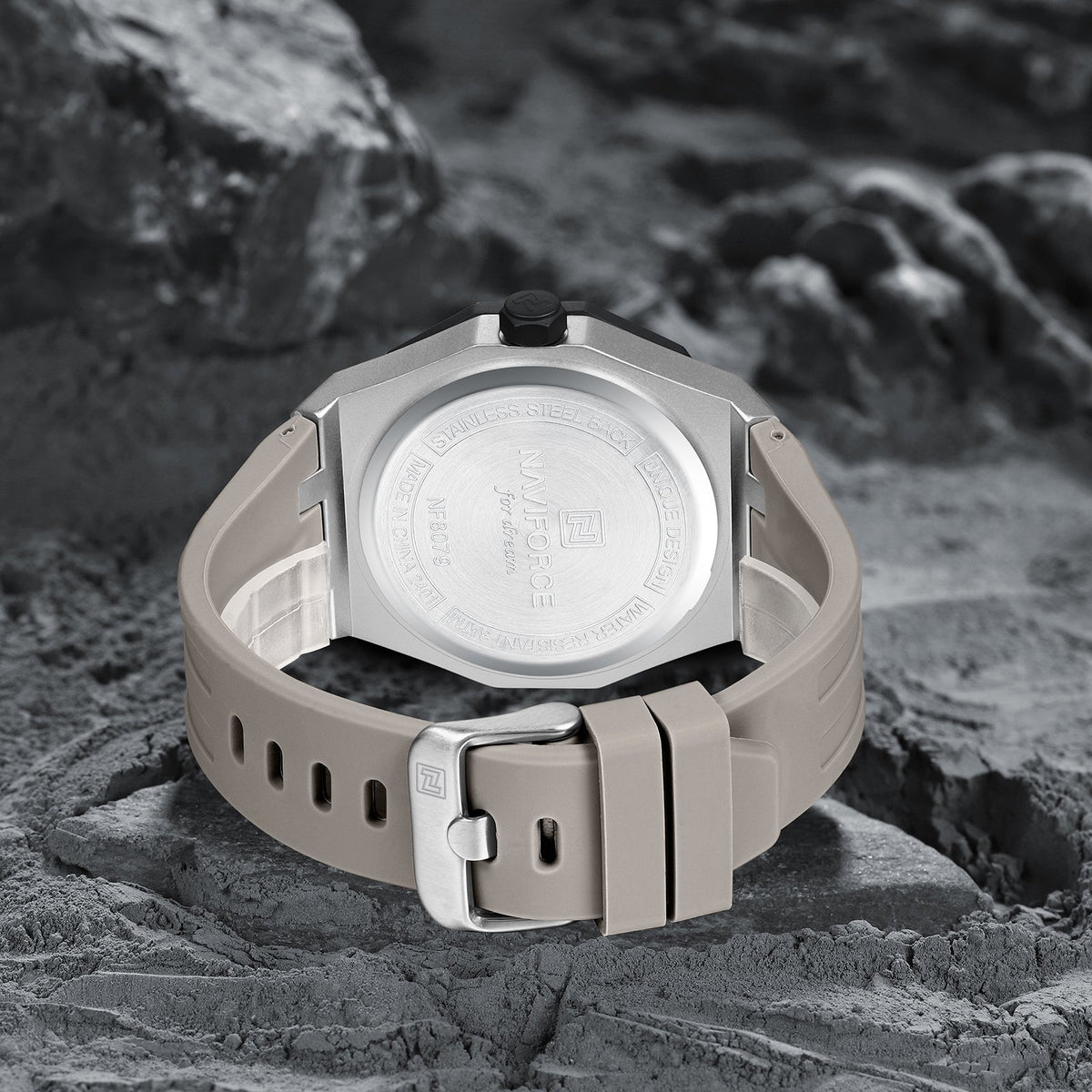 NAVIFORCE NF8079 S/B/B.GY Men Watch