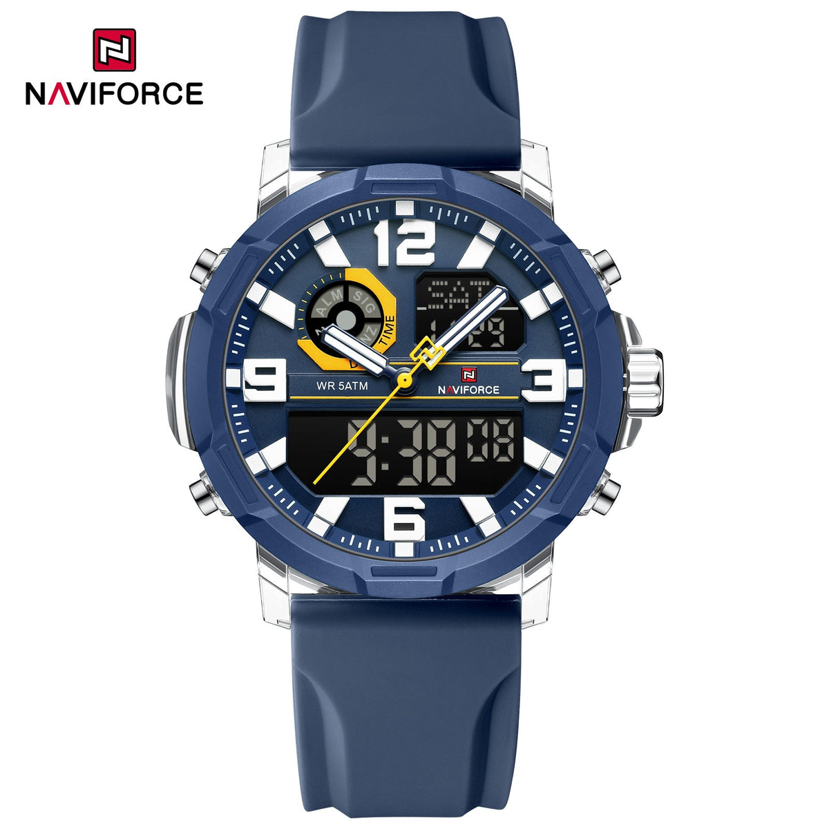 NAVIFORCE NF7130 S/W/BE Men Watch