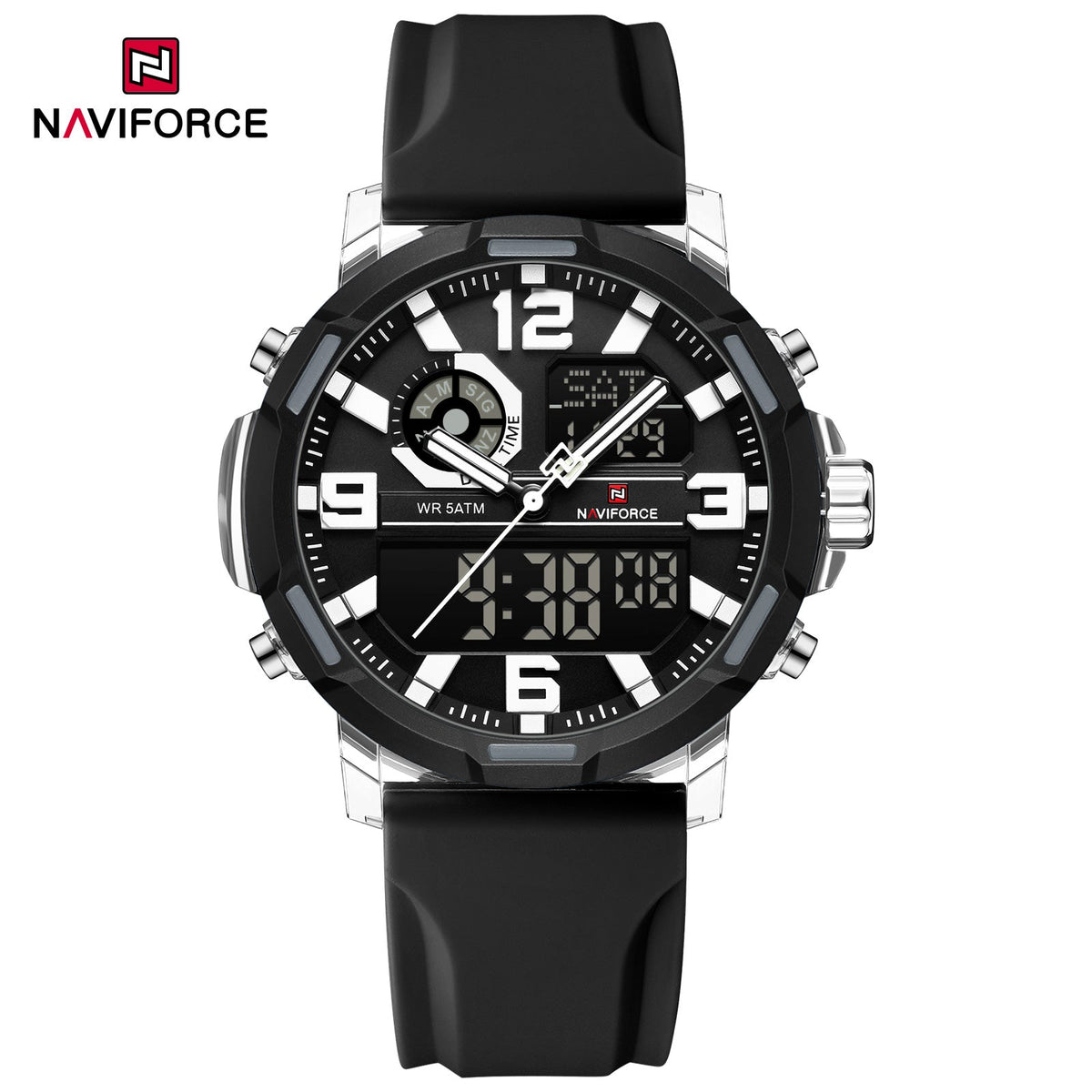 NAVIFORCE NF7130 S/W/B Men Watch