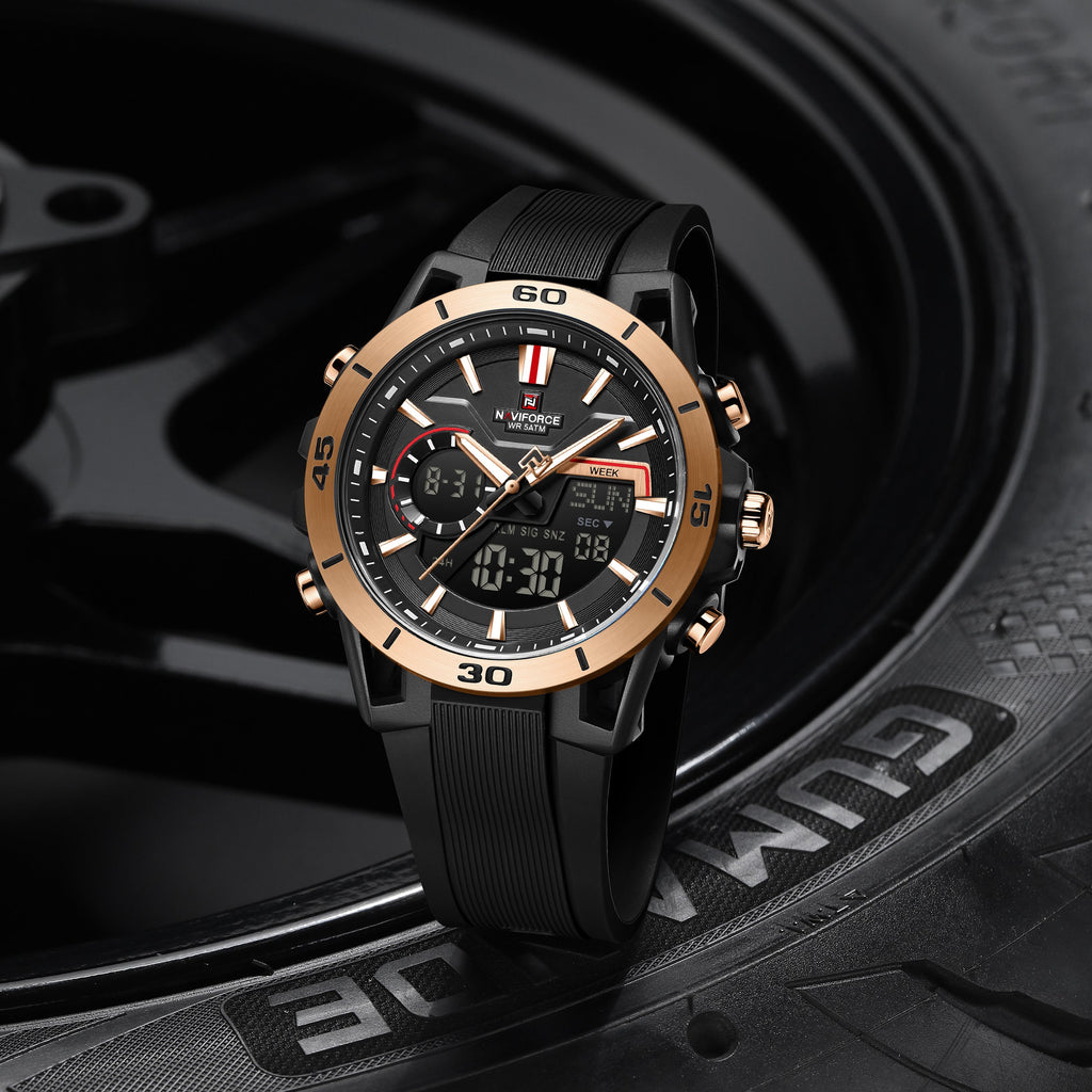 NAVIFORCE NF7135 B/RG/B Men Watch