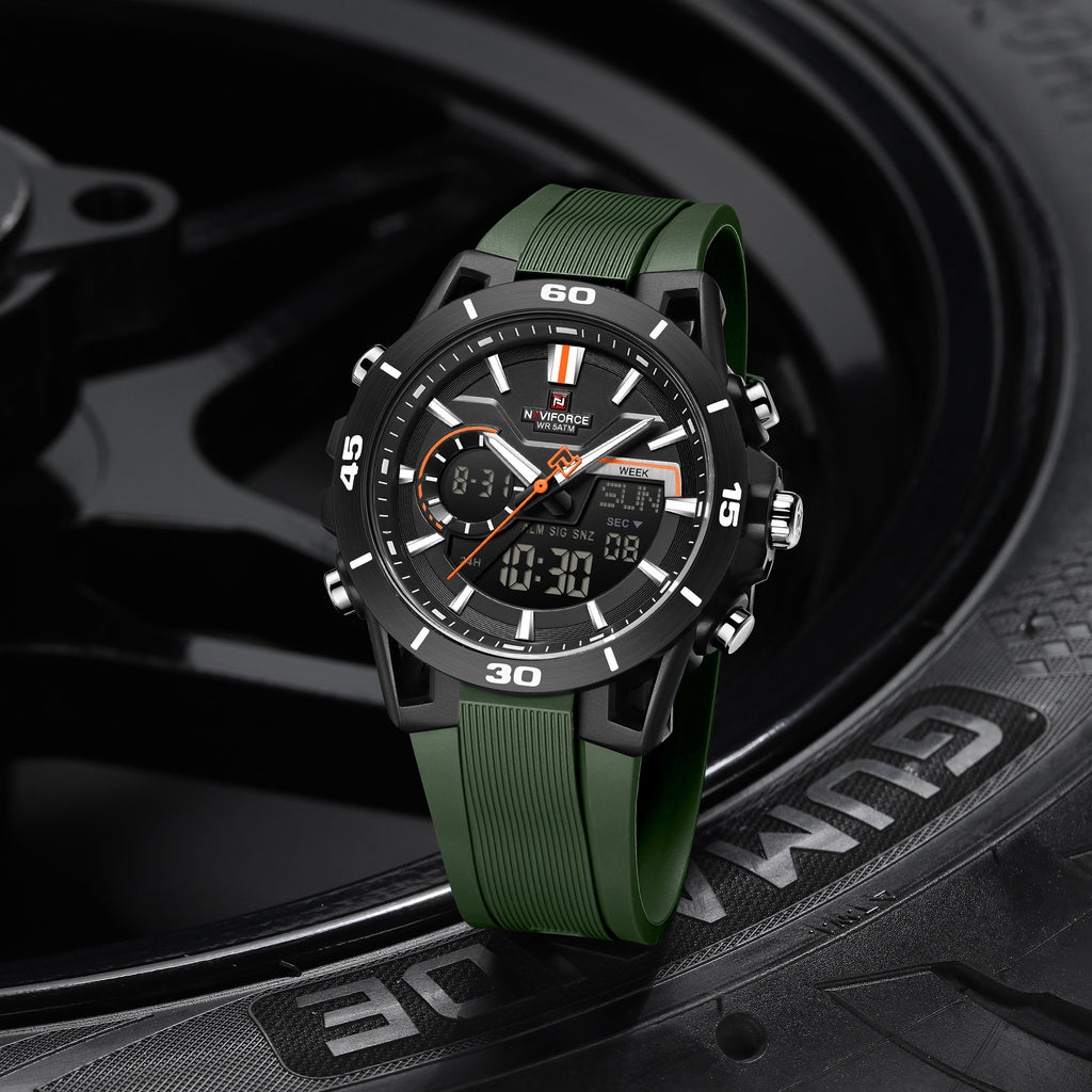 NAVIFORCE NF7135 B/B/GN Men Watch