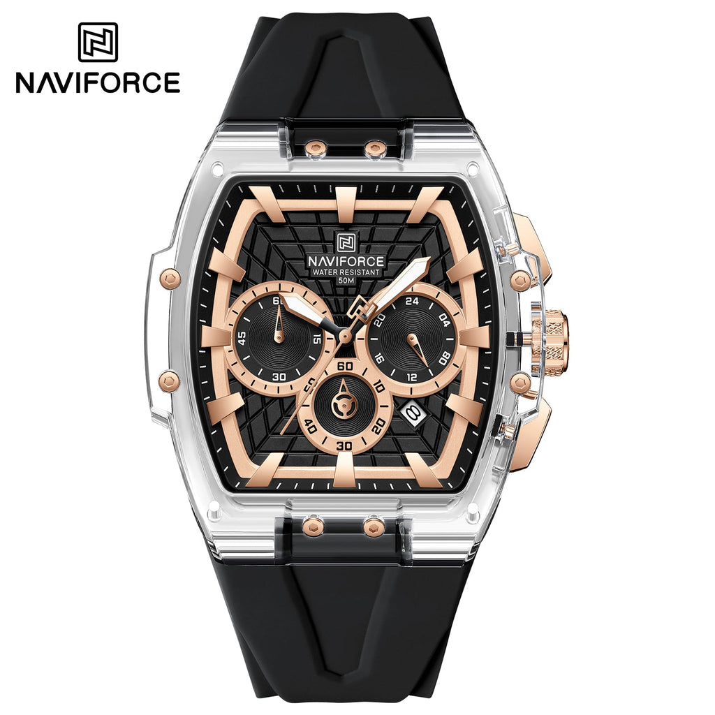 NAVIFORCE NF6113 S/RG/B Men Watch