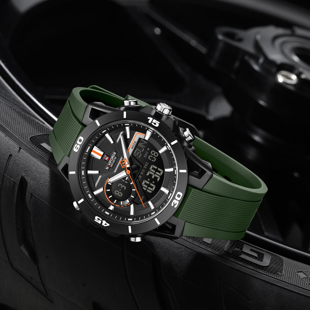 NAVIFORCE NF7135 B/B/GN Men Watch