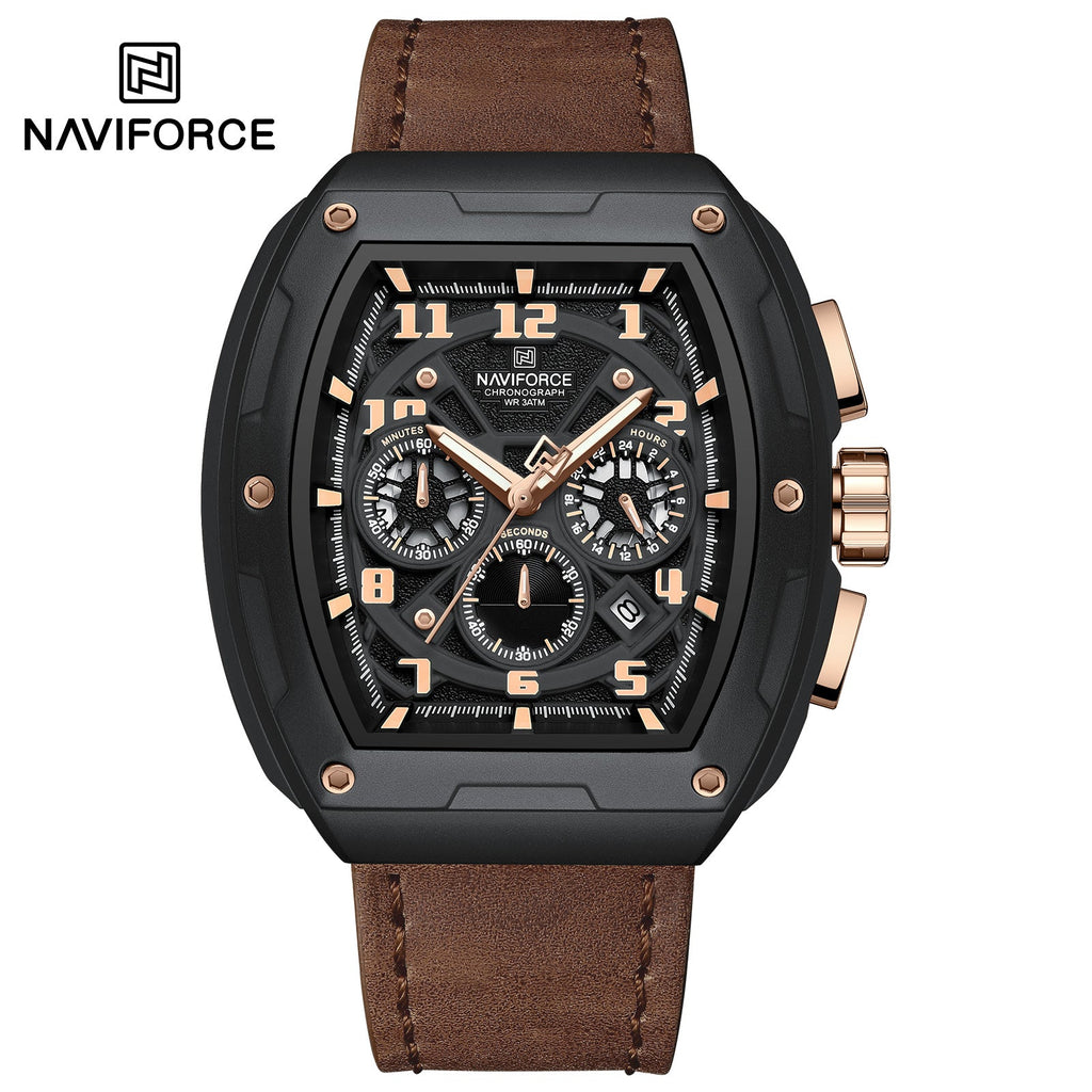 NAVIFORCE NF8053 B/RG/BN Men Watch