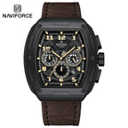 NAVIFORCE NF8053 B/Y/D.BN Men Watch