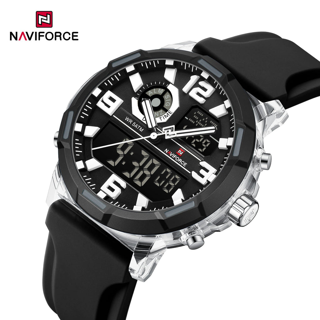 NAVIFORCE NF7130 S/W/B Men Watch