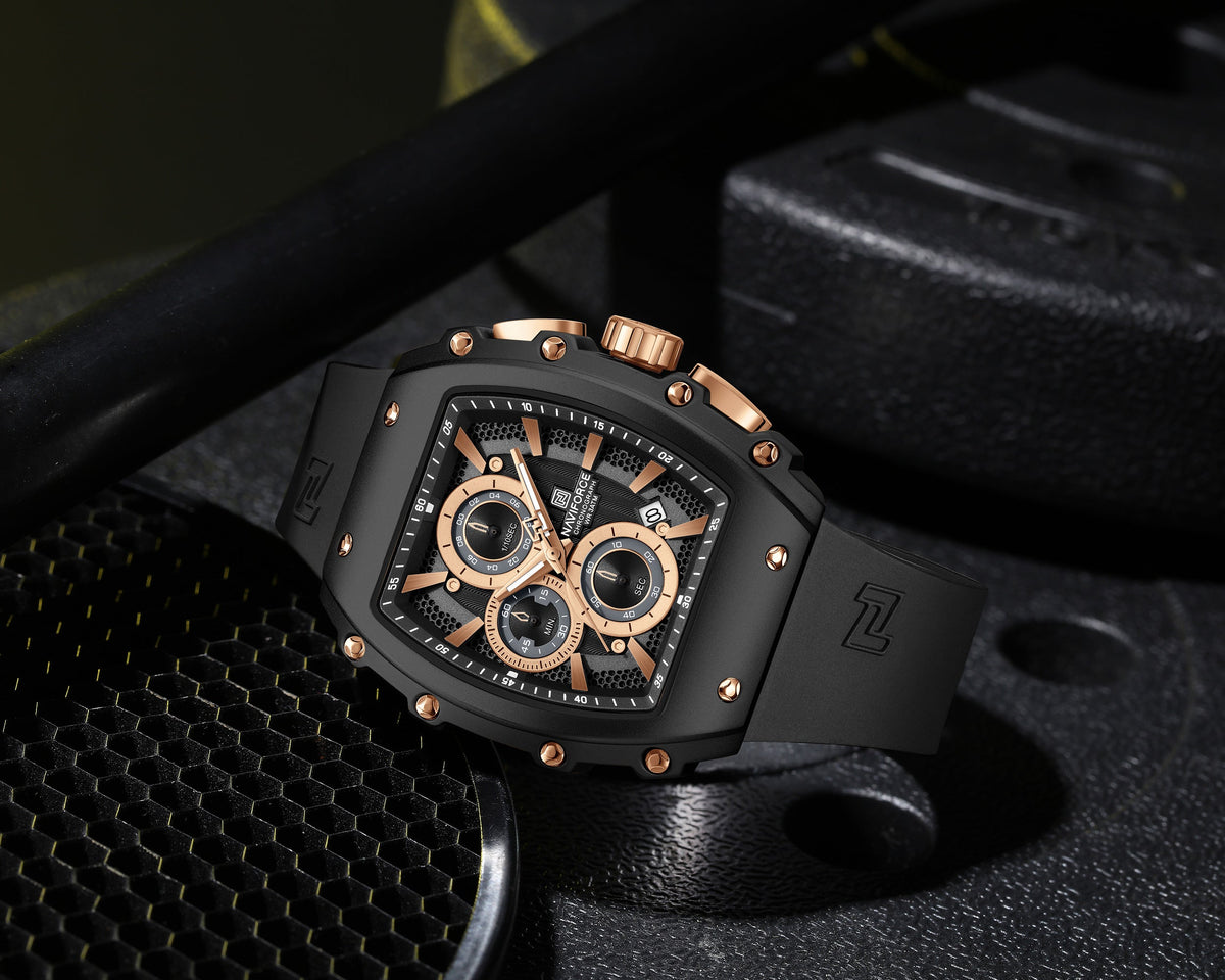 NAVIFORCE NF8070 B/RG/B Men Watch