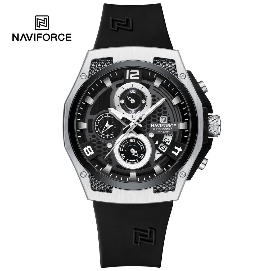 NAVIFORCE NF8051T S/B/B Men Watch