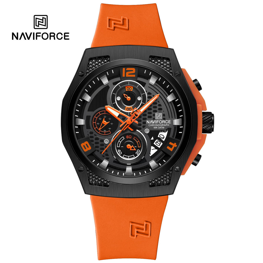 NAVIFORCE NF8051T B/B/O Men Watch