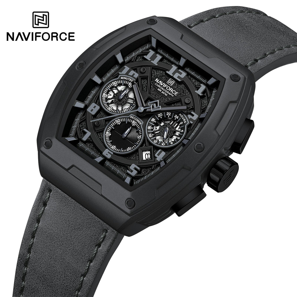 NAVIFORCE NF8053 B/GY/GY Men Watch