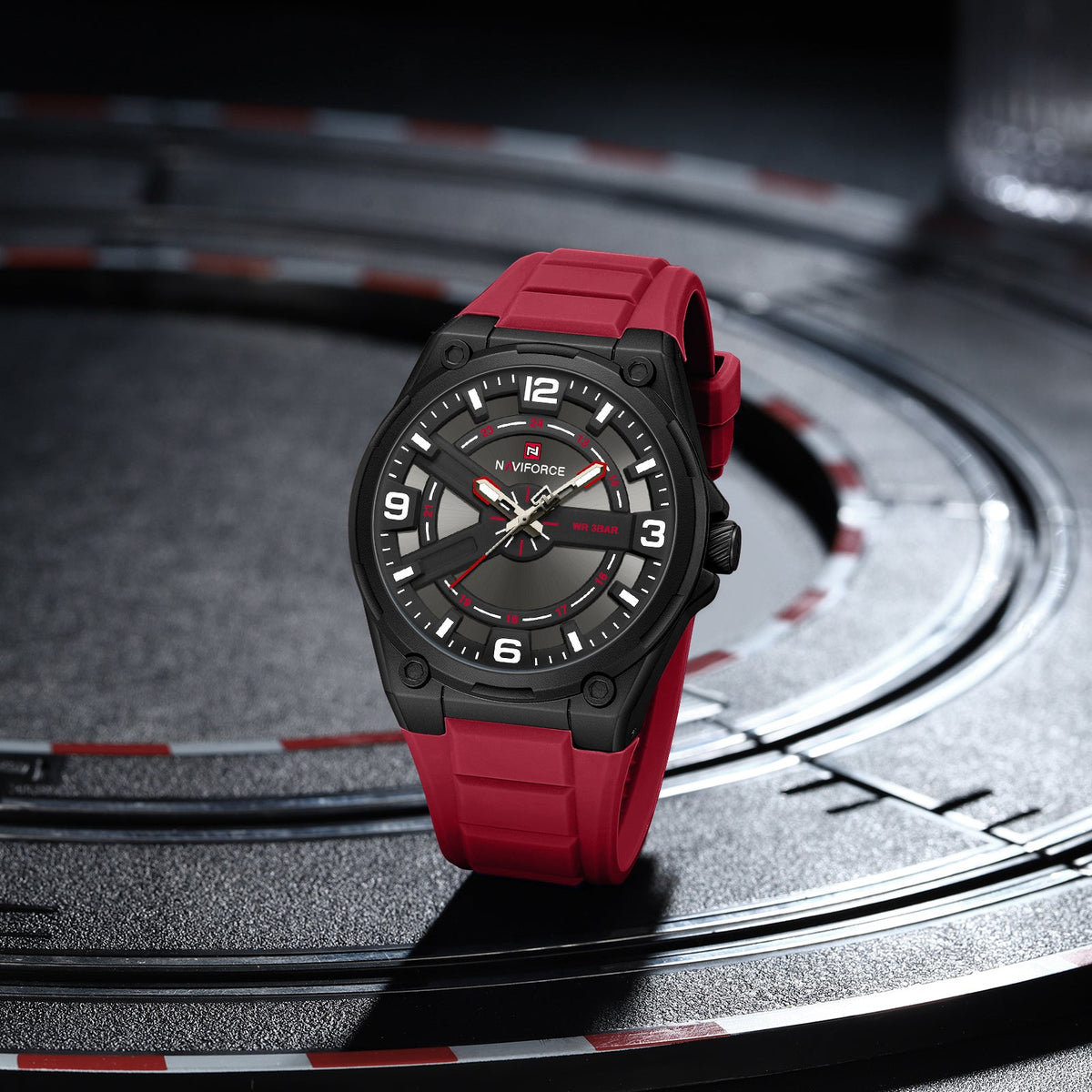 NAVIFORCE NF9260 B/B/R Men Watch