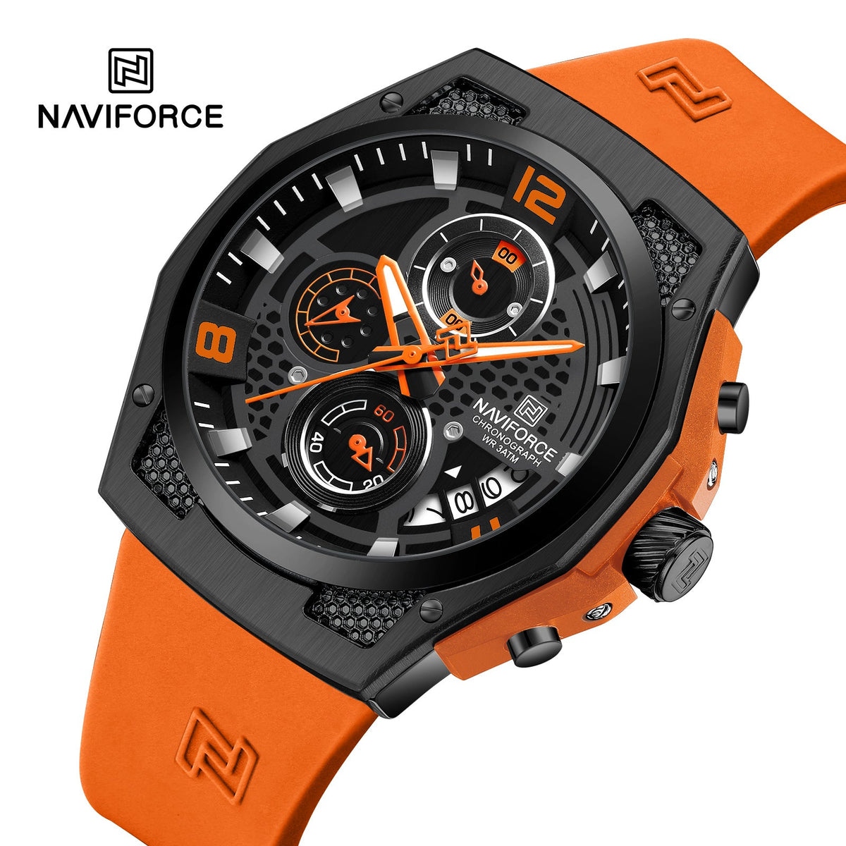 NAVIFORCE NF8051T B/B/O Men Watch