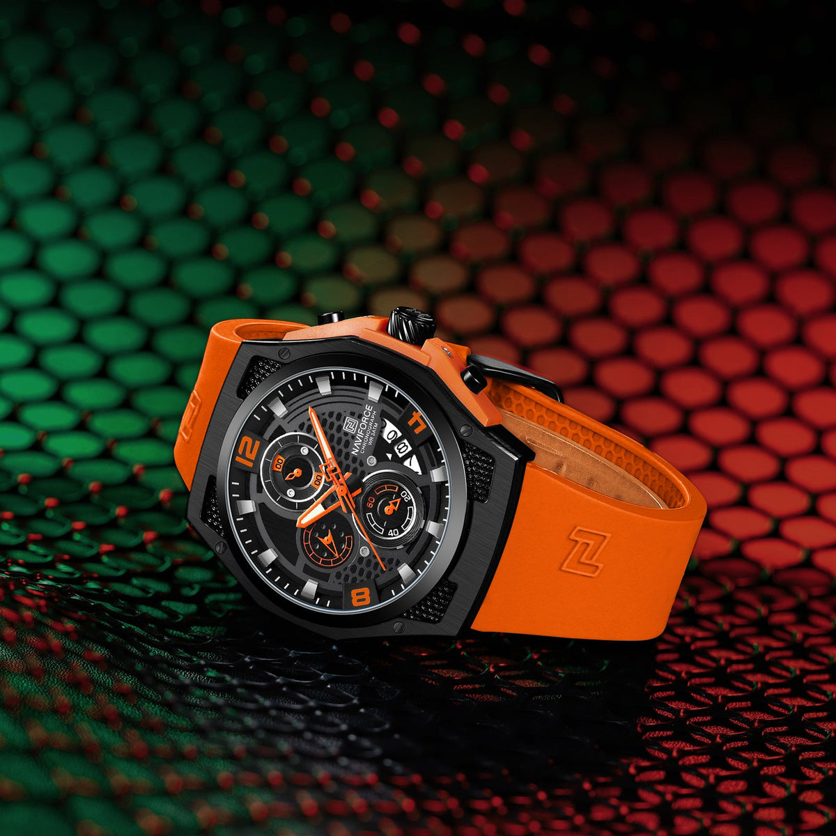 NAVIFORCE NF8051T B/B/O Men Watch