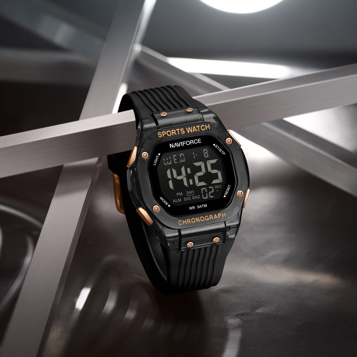 NAVIFORCE NF7113 B/RG Men Watch