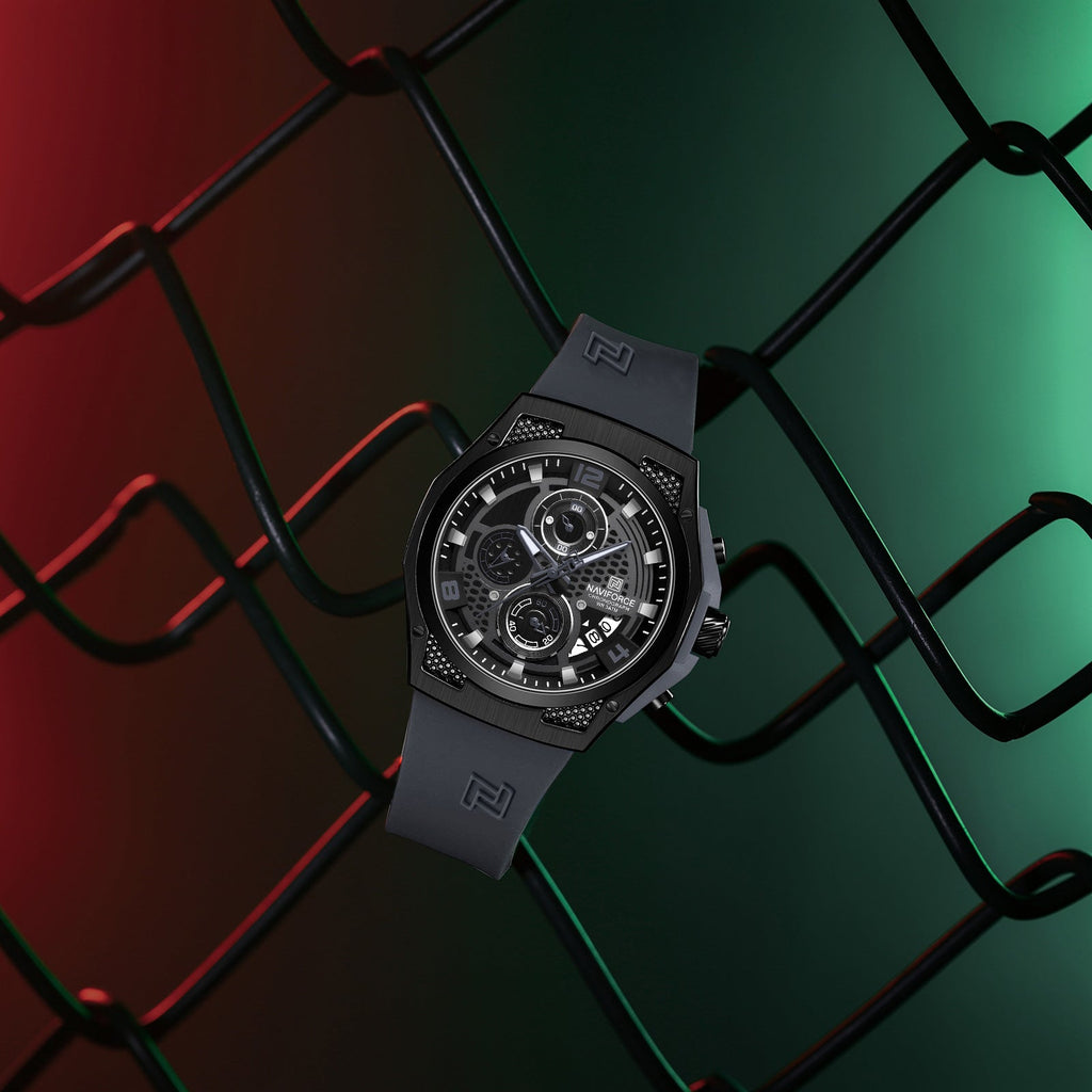 NAVIFORCE NF8051T B/B/GY Men Watch