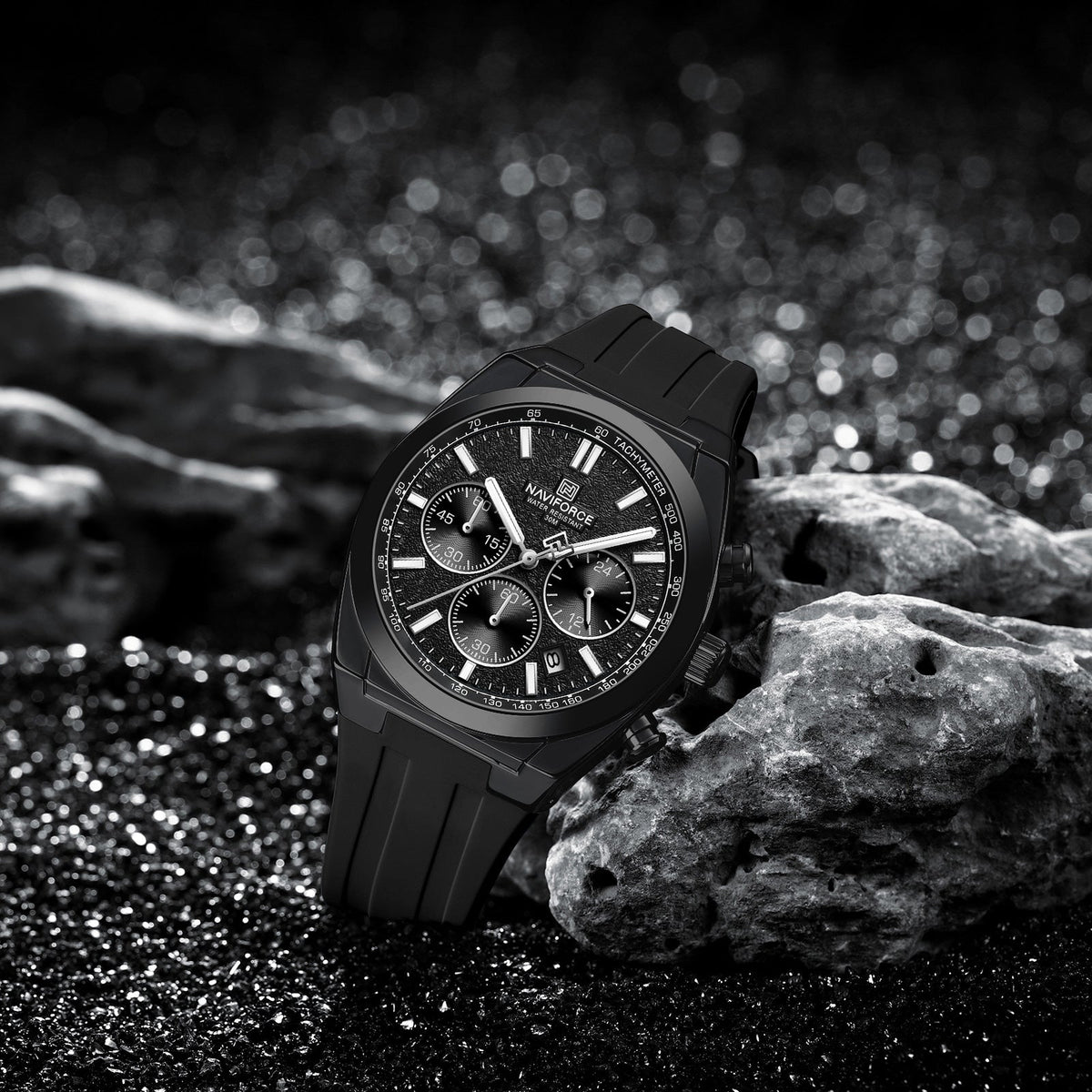 NAVIFORCE NF8080 B/B/B Men Watch