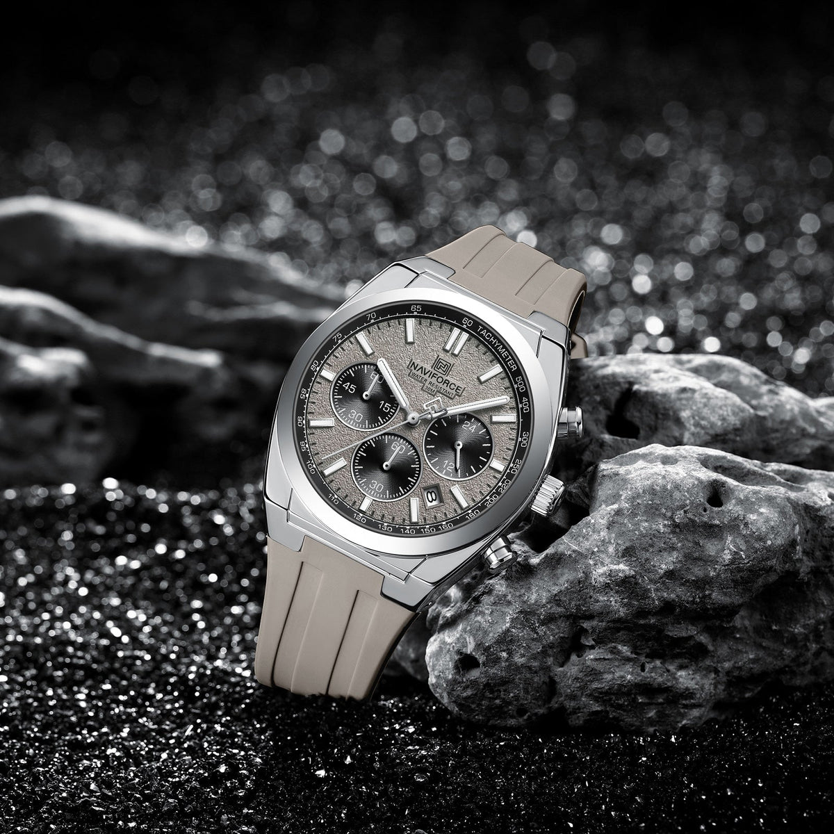 NAVIFORCE NF8080 S/GY/GY Men Watch