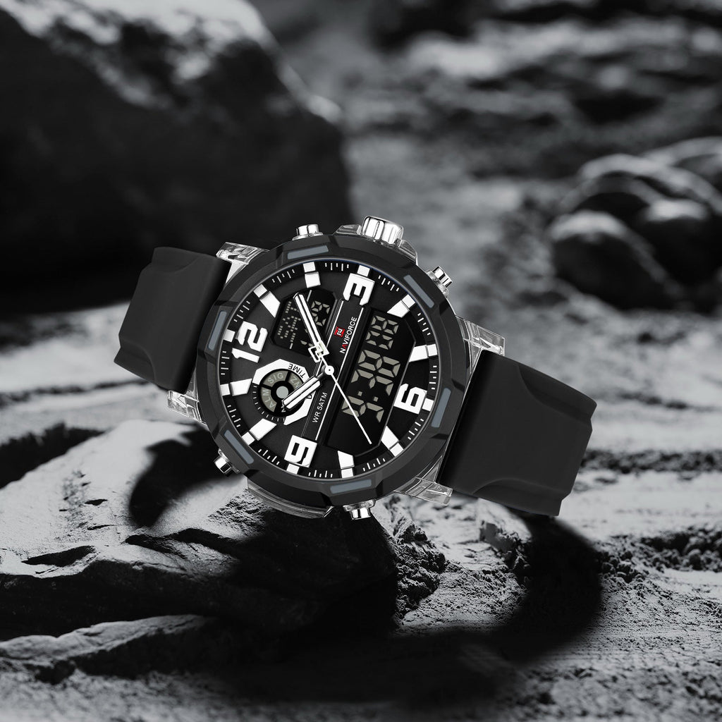 NAVIFORCE NF7130 S/W/B Men Watch