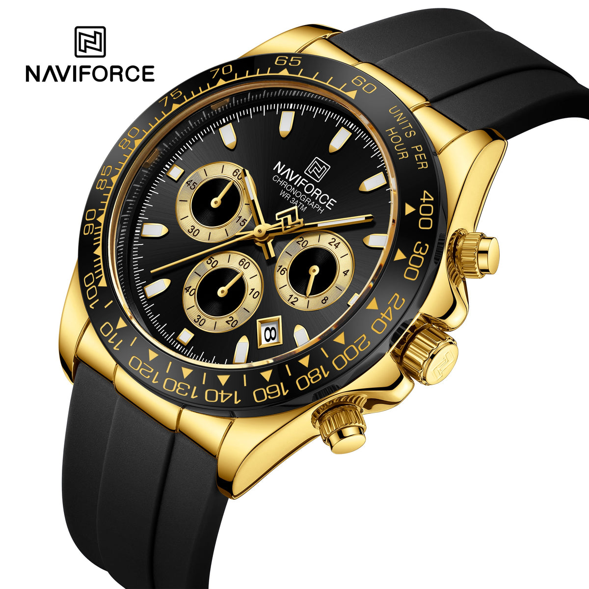 NAVIFORCE NF8054 G/B/B Men Watch
