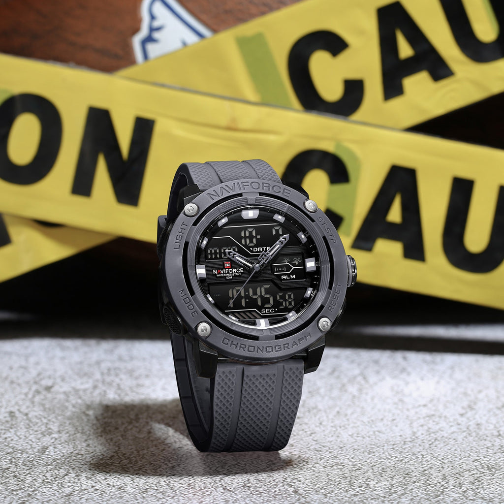 NAVIFORCE NF7114 T.GY/T.GY Men Watch