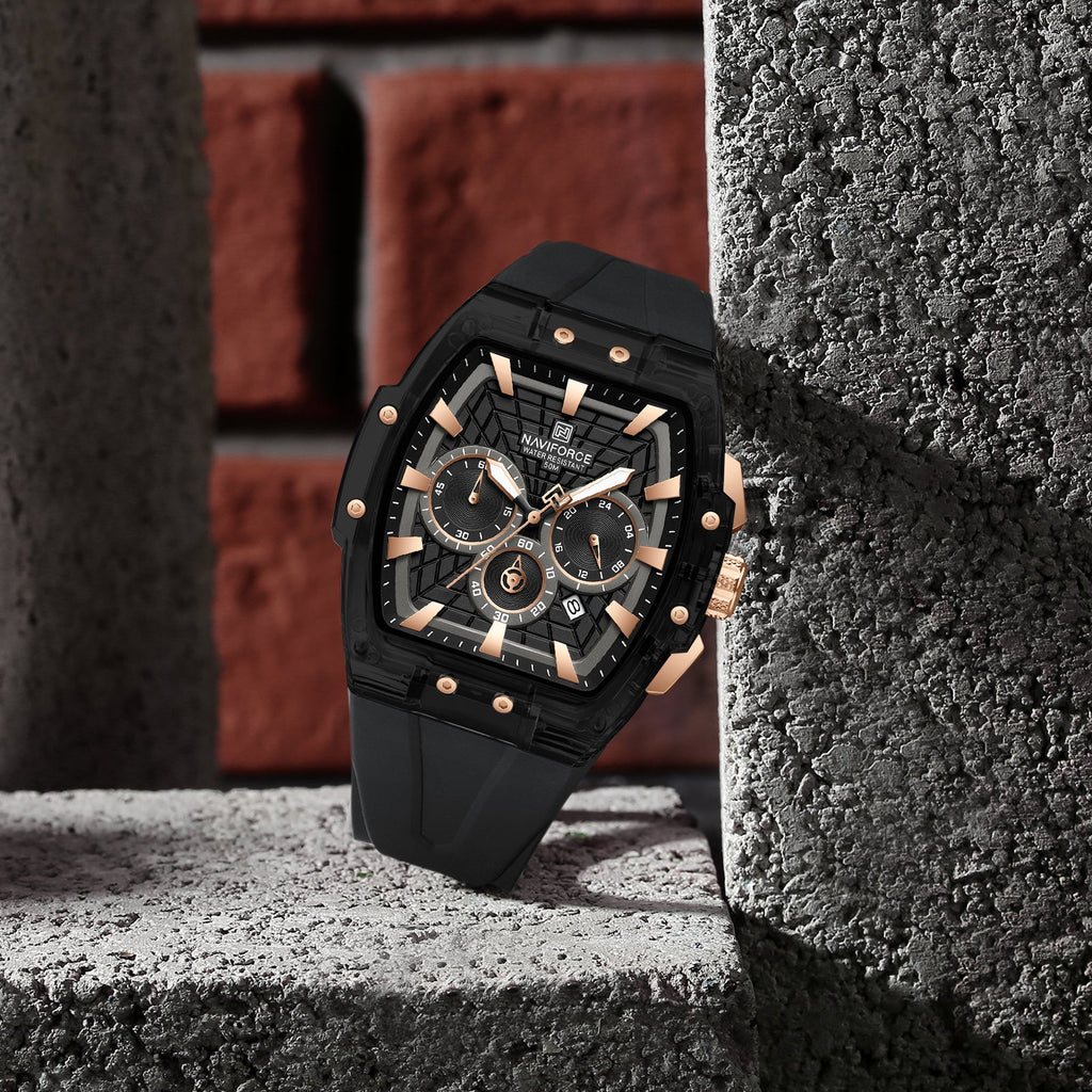 NAVIFORCE NF6113 B/RG/B Men Watch