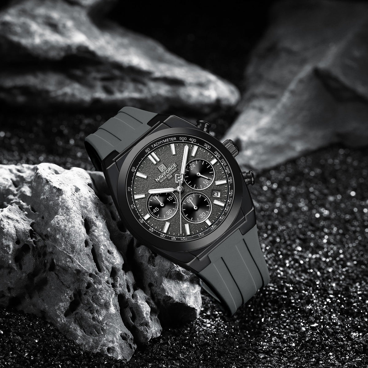 NAVIFORCE NF8080 B/GY/GY Men Watch