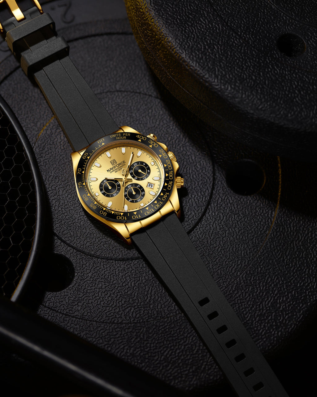 NAVIFORCE NF8054 G/G/B Men Watch