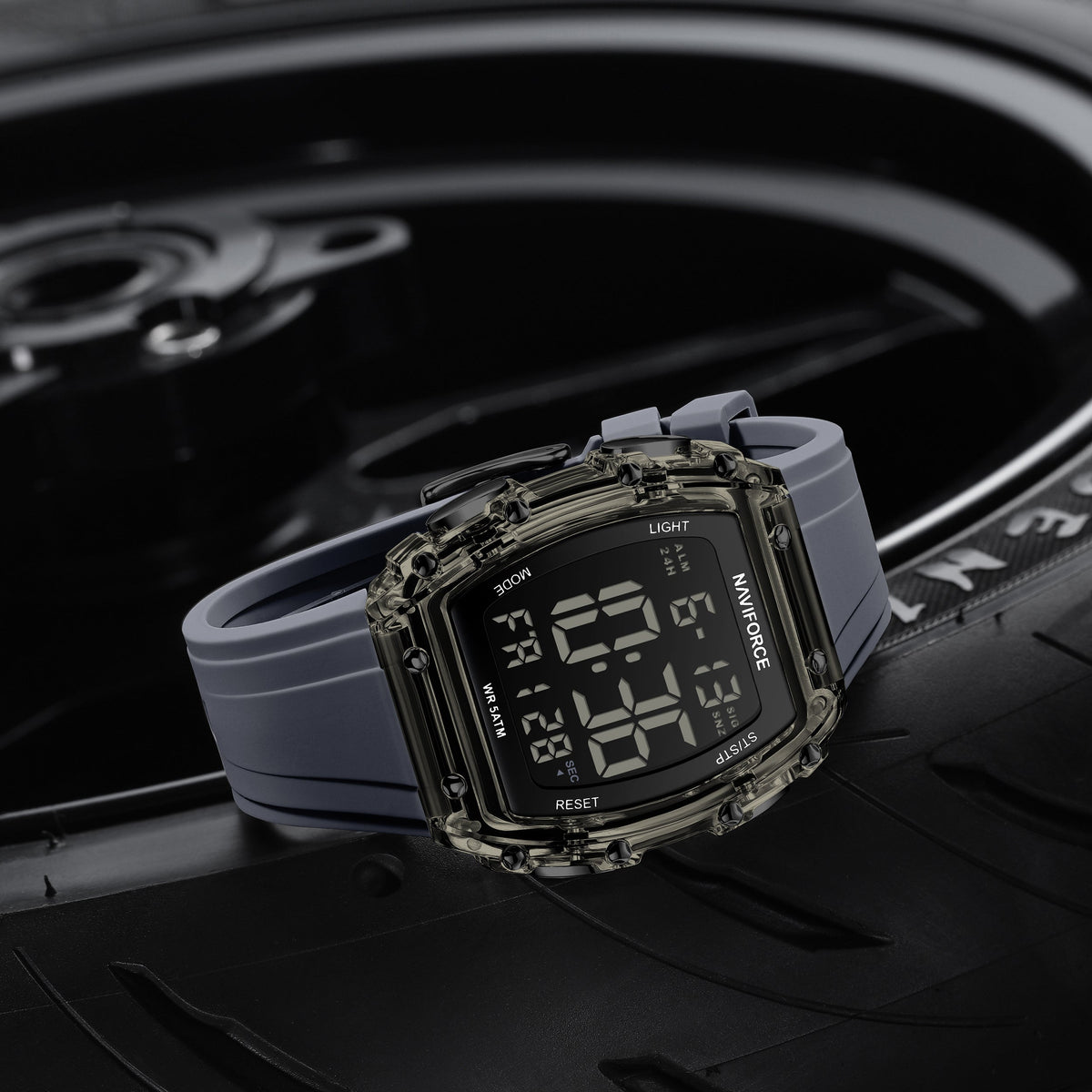 NAVIFORCE NF6107 C.GY/T.GY Men Watch