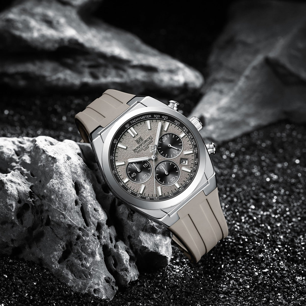 NAVIFORCE NF8080 S/GY/GY Men Watch