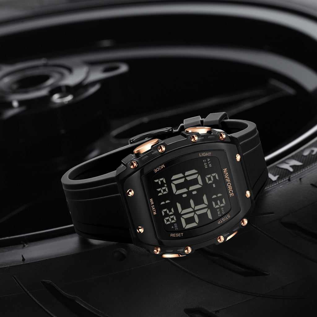NAVIFORCE NF6107 B/RG Men Watch