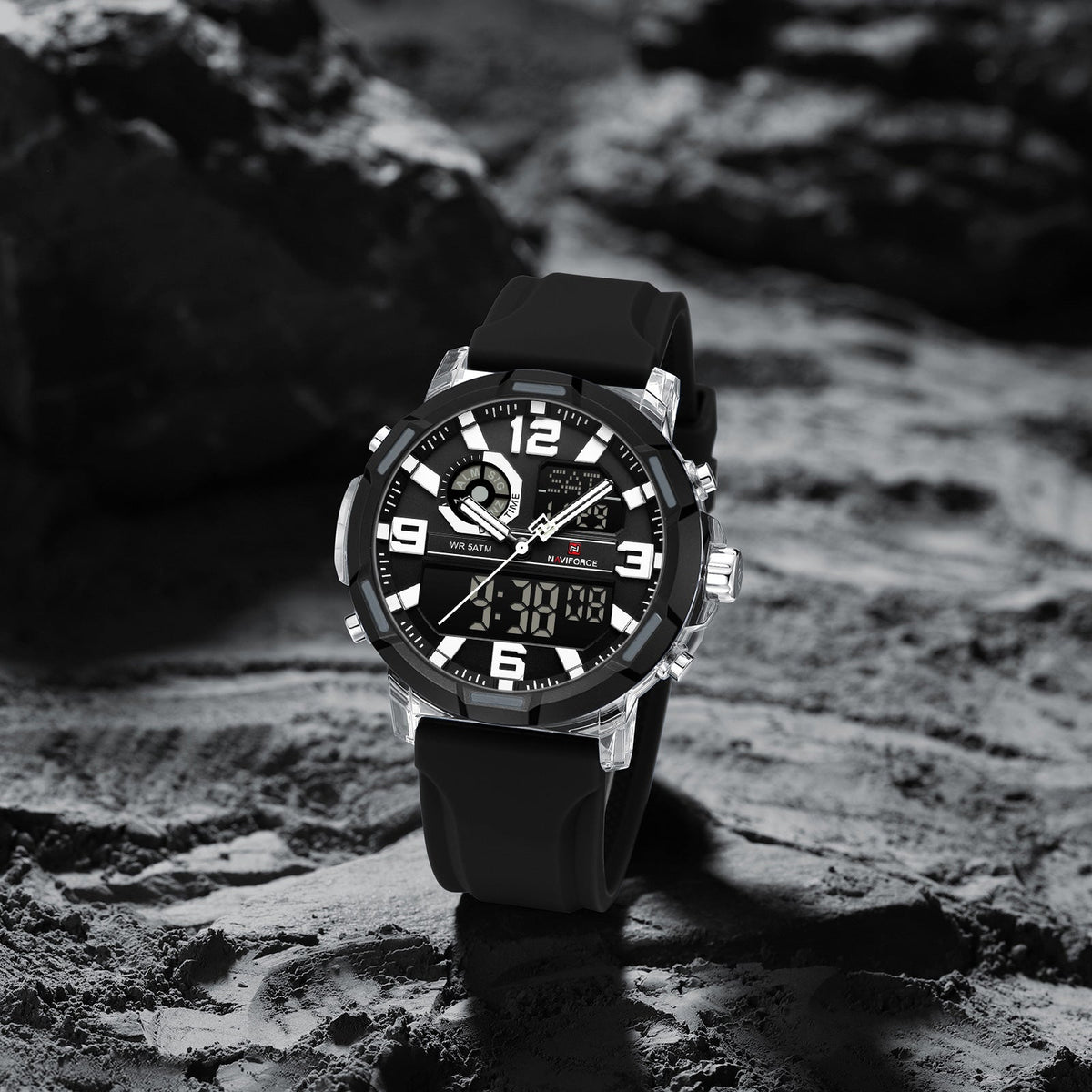 NAVIFORCE NF7130 S/W/B Men Watch