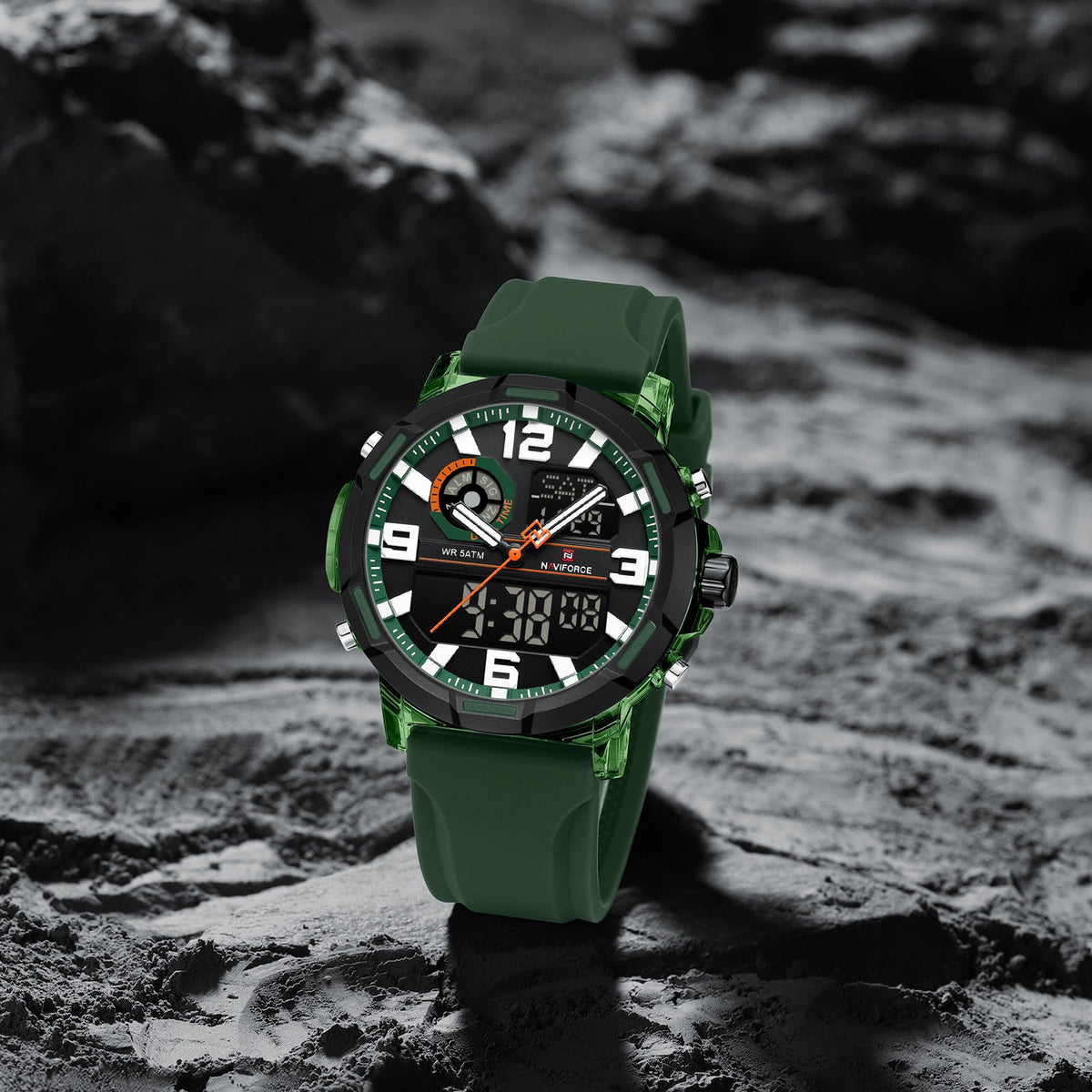 NAVIFORCE NF7130 GN/W/GN Men Watch