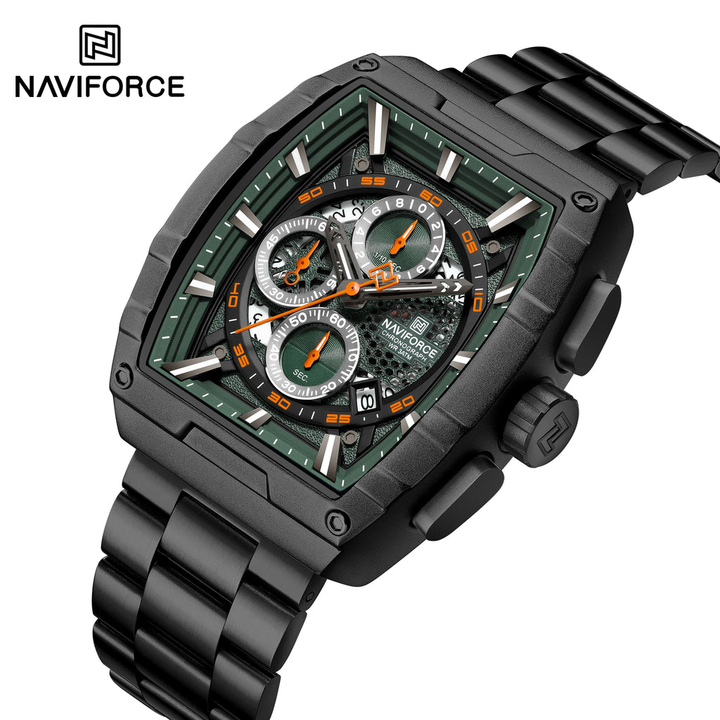 NAVIFORCE NF8066 B/GN/B Men Watch