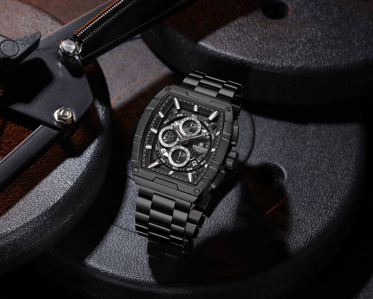 NAVIFORCE NF8066 B/B/B Men Watch