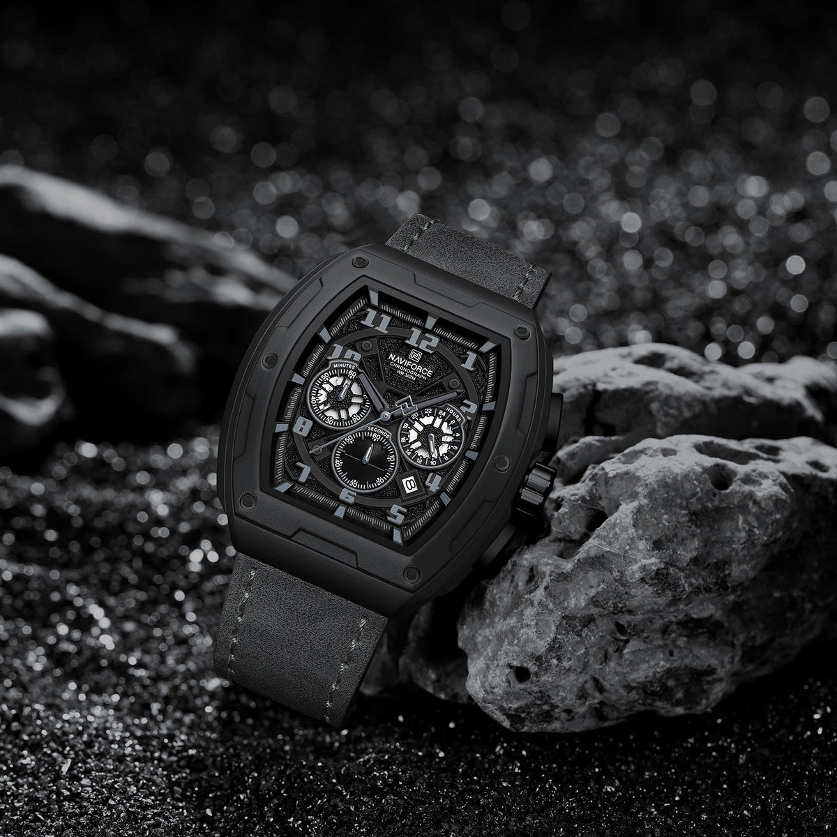 NAVIFORCE NF8053 B/GY/GY Men Watch