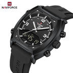 NAVIFORCE NF9242 B/W/B Men Watch