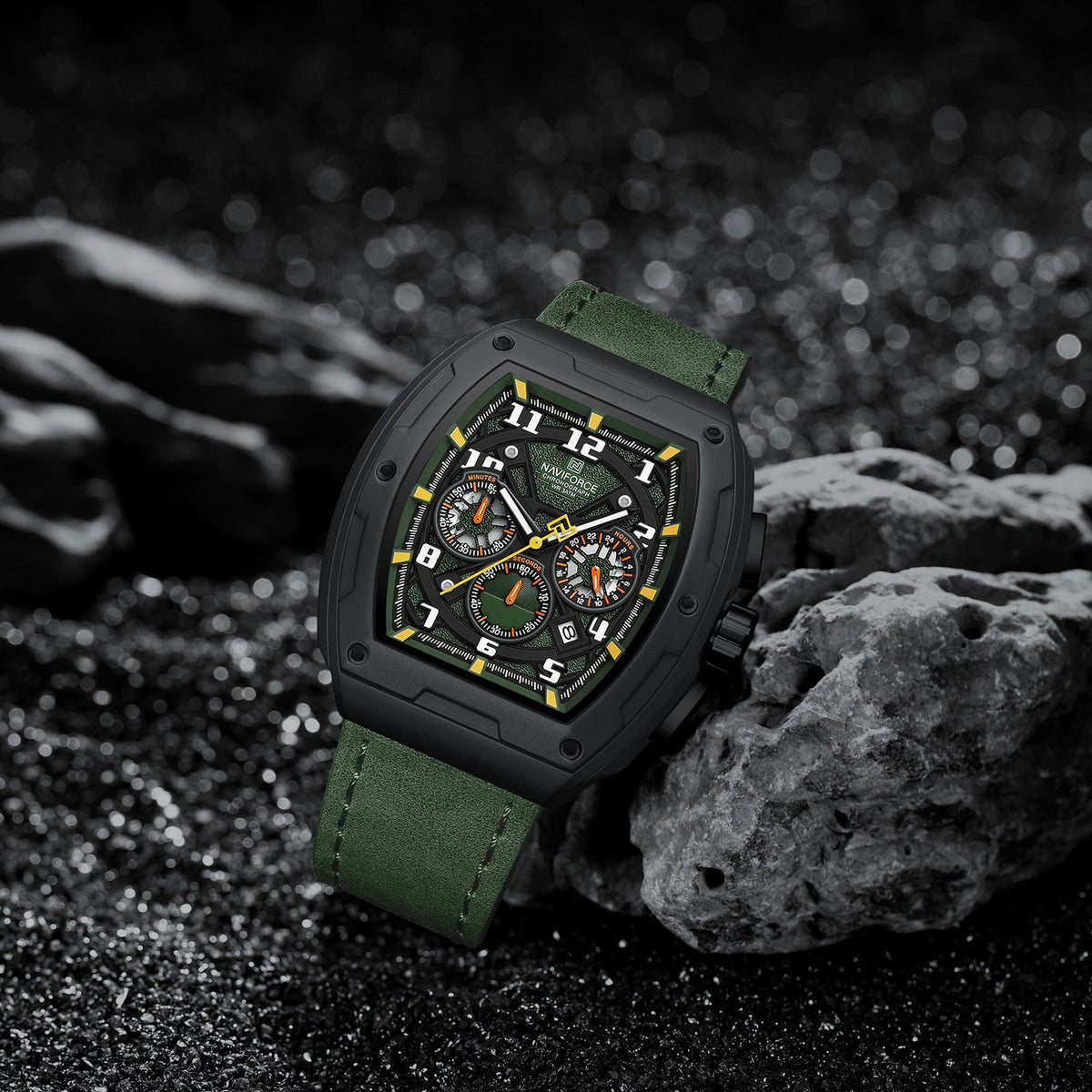 NAVIFORCE NF8053 B/GN/GN Men Watch