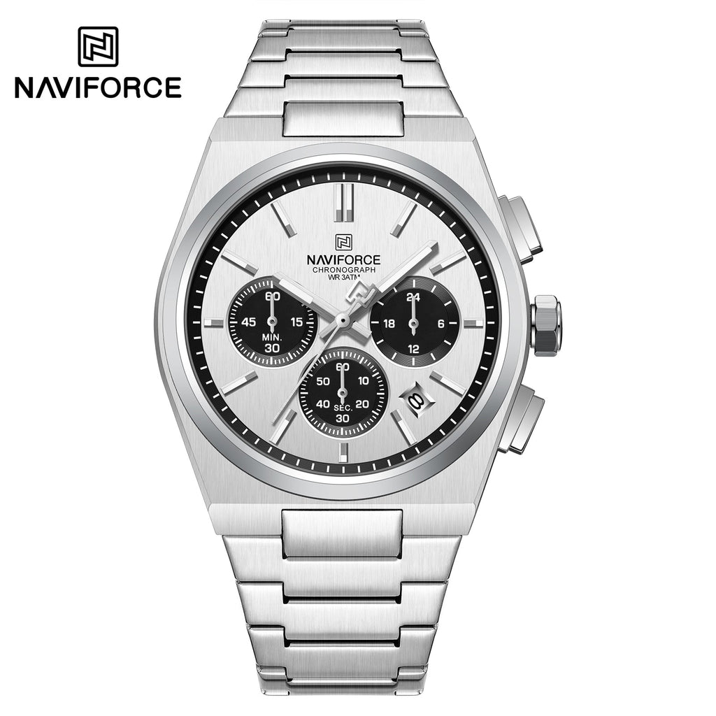 NAVIFORCE NF8048G S/W/S Men Watch