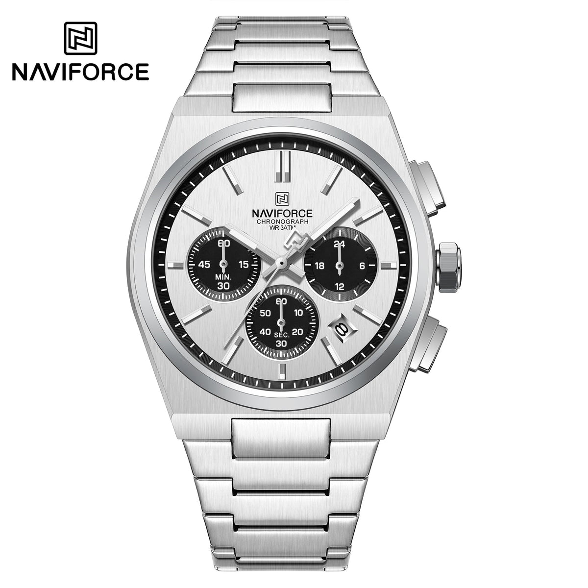 NAVIFORCE NF8048G S/W/S Men Watch