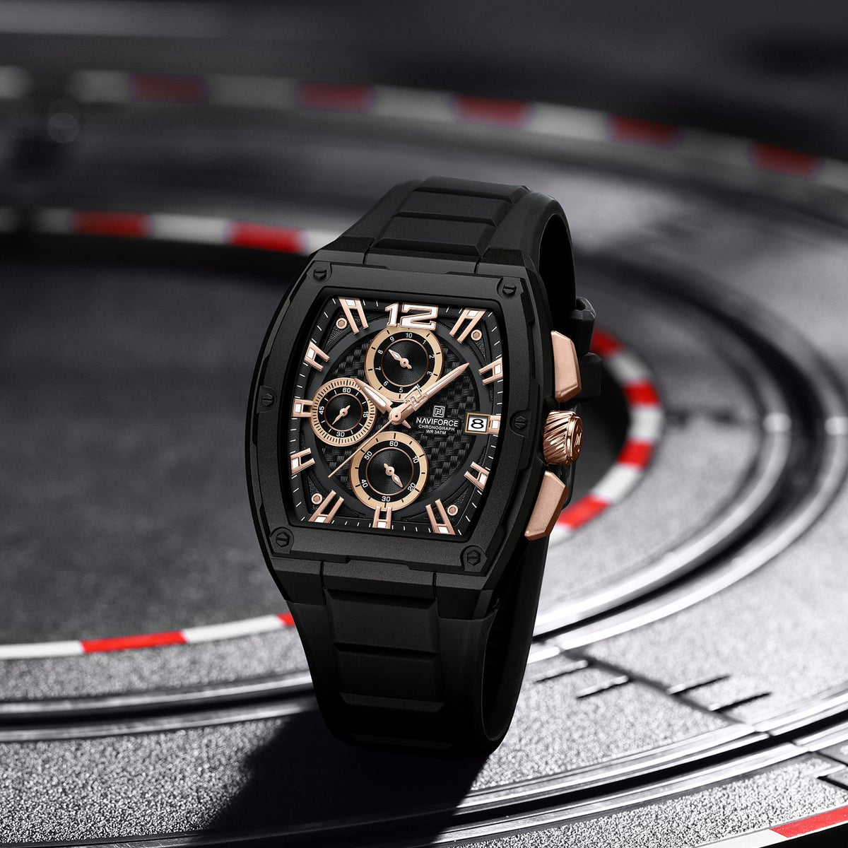 NAVIFORCE NF8050 B/RG/B Men Watch