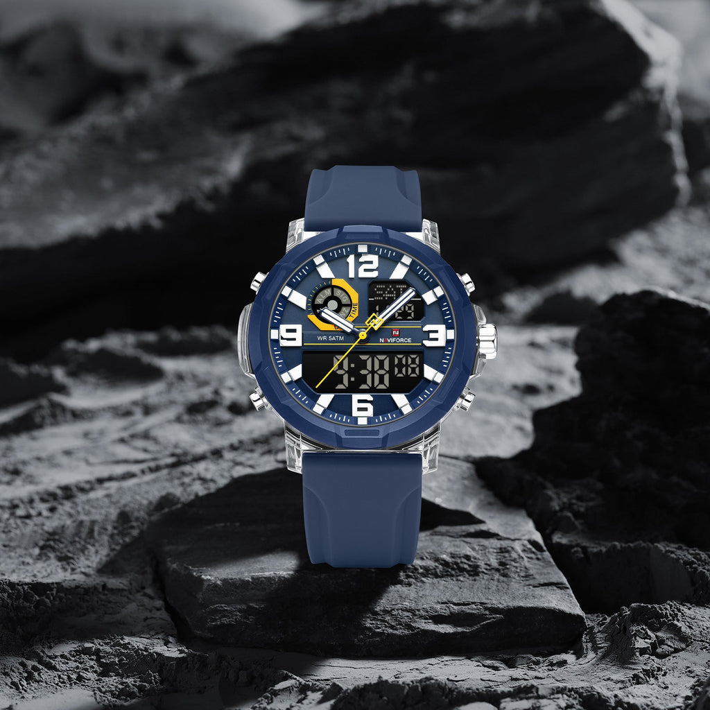 NAVIFORCE NF7130 S/W/BE Men Watch