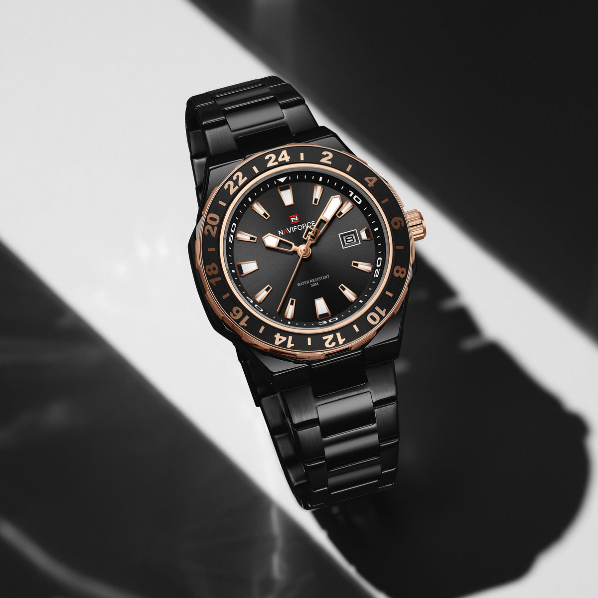 NAVIFORCE NF9249 B/RG/B Men Watch