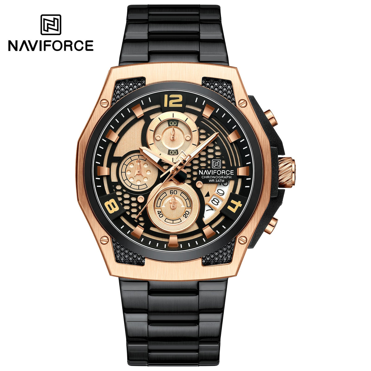 NAVIFORCE NF8051S RG/B/B Men Watch
