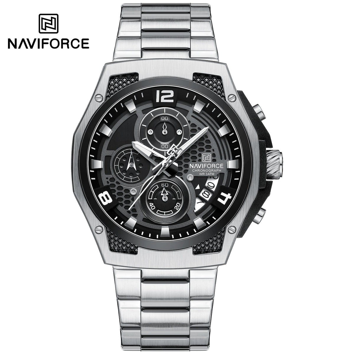 NAVIFORCE NF8051S S/B/S Men Watch