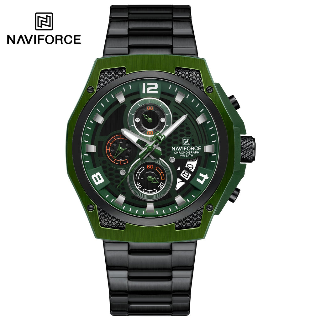 NAVIFORCE NF8051S B/GN/B Men Watch