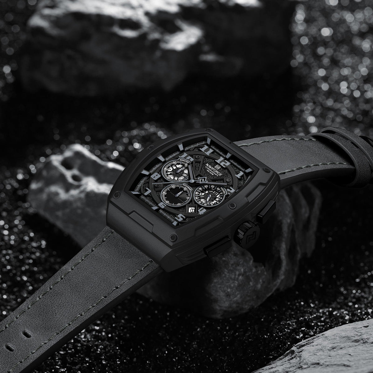 NAVIFORCE NF8053 B/GY/GY Men Watch
